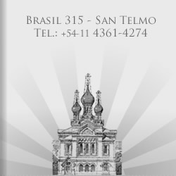 Brasil 315 - San Telmo - Tel.: 4361-4274